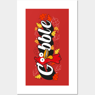 Gobble vertical Posters and Art